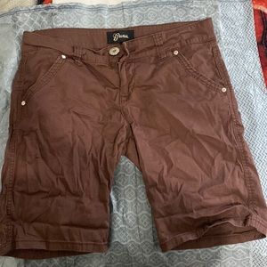 brand is guess, low waisted and worn only once